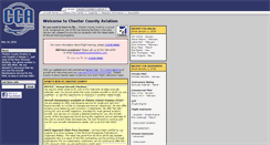 Desktop Screenshot of chestercountyaviation.com